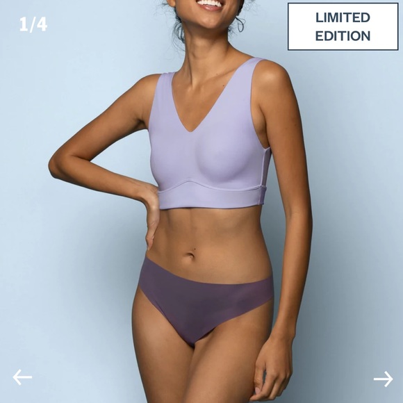 Harper Wilde Bliss Bralette in Amethyst purple - Picture 4 of 10